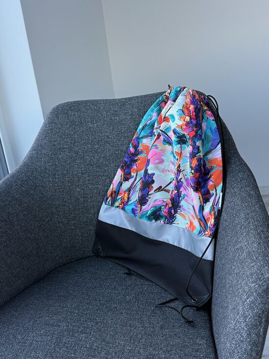 Apavu/sporta maisiņš "Ziedu mix" 